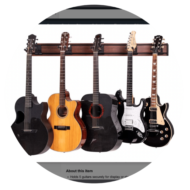 guitar hanger